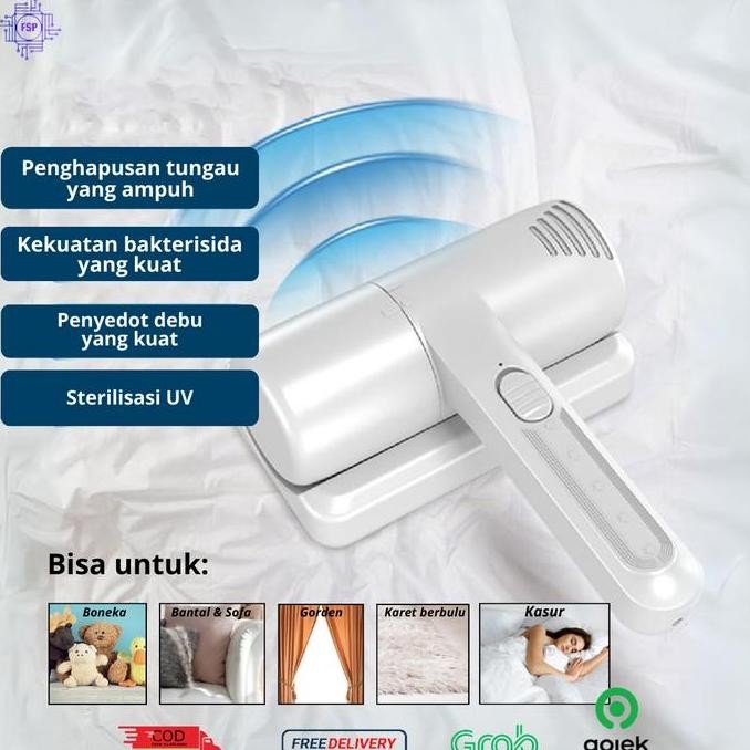 VACUUM CLEANER UV-C Light Penghisap Penyedot Debu Tungau Kasur Sofa
