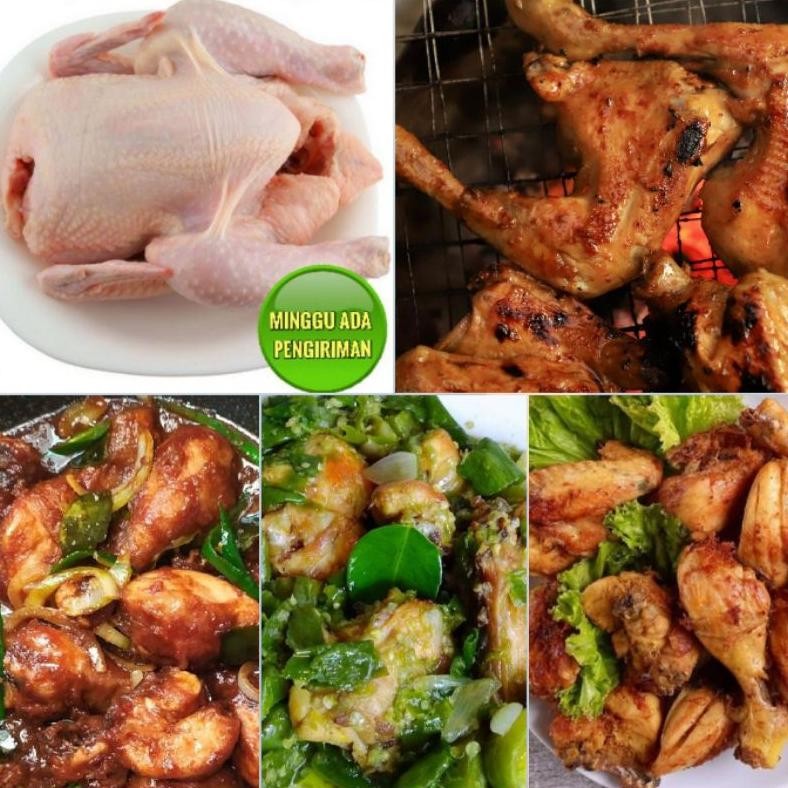 

Ayam Broiler Ukuran Besar Fresh Super - Bisa Request Potong Original