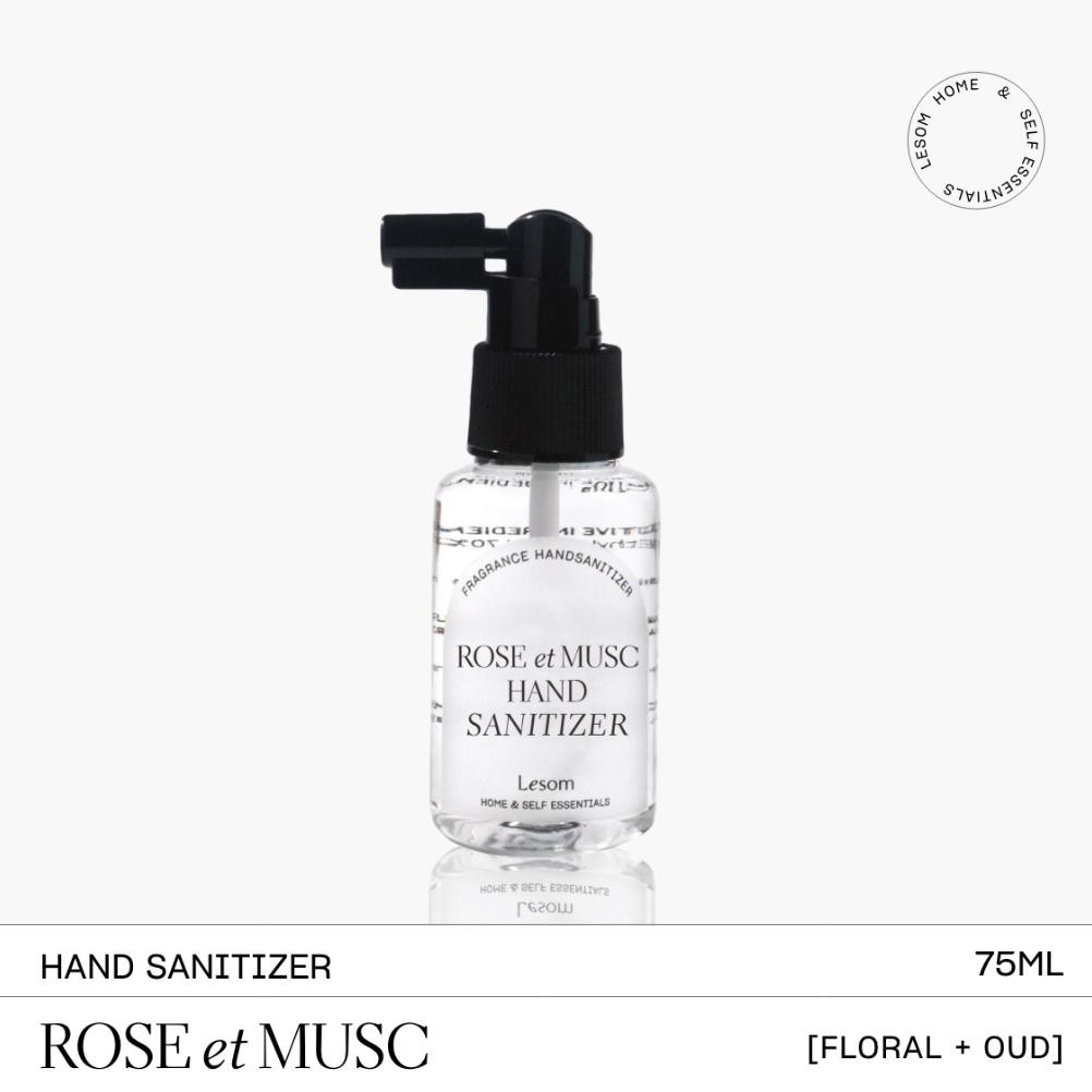 Lesom Rose et Musc Hand Sanitizer 75ml
