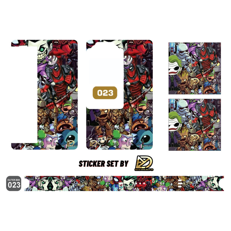 

Namikami Kertas Label B80 Anti Air Stiker Fs 23 Garskin Stiker Custom Fullbody Bisa COD