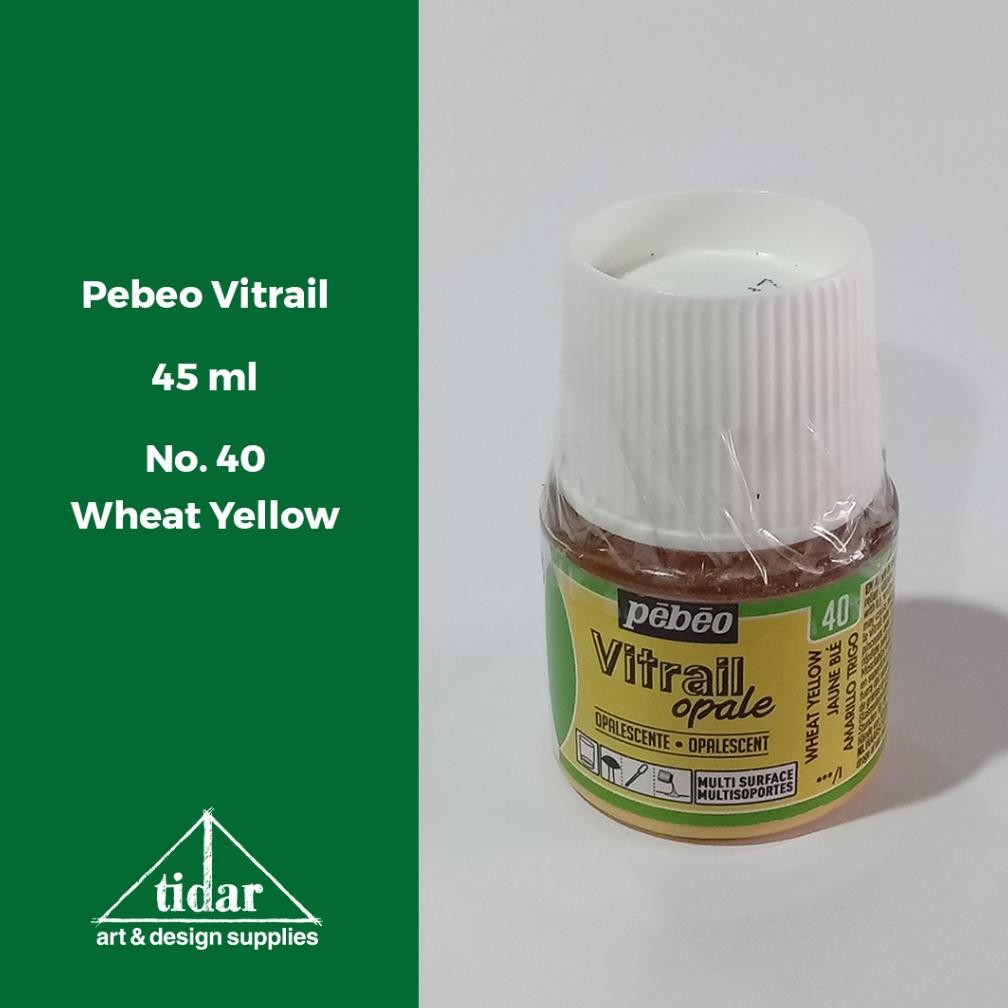 

Pebeo Vitrail Colour / Medium 45 ml - Glass Painting Color - Cat Transparent untuk Kaca Terlaris