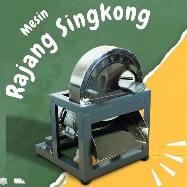 

Mesin Pemotong Perajang Keripik Sawut Singkong Multifungsi Listrik Dinamo