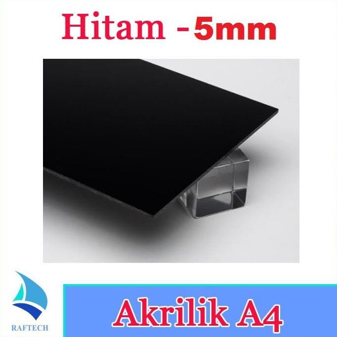 

Akrilik A4 Lembaran 5mm Acrylic 5 Mm HITAM PEKAT Marga Cipta Terlaris