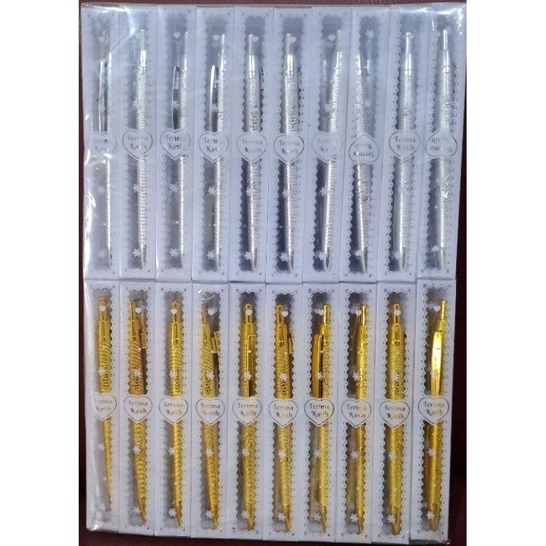 

Pulpen Souvenir Emas Perak - Mika Box Isi 100 Pcs Murah Unik Lucu Original