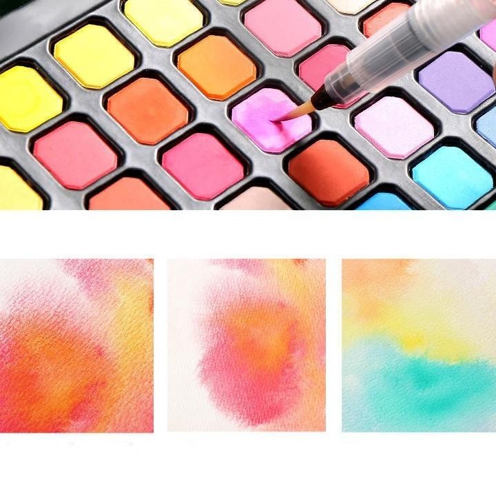 

Watercolor Paint Set 48 Cat Air Isi 48 Warna Terlaris