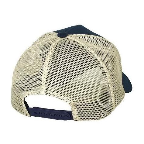 Promo Topi Pria Kalibre 991974450 Trucker Caps Navy Khaki Original