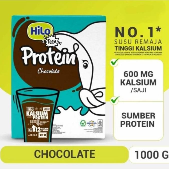 

(Expert) HiLo Teen Chocolate 1000gr/Teen 750gr / Teen 500gr- Susu Tinggi Kalsium