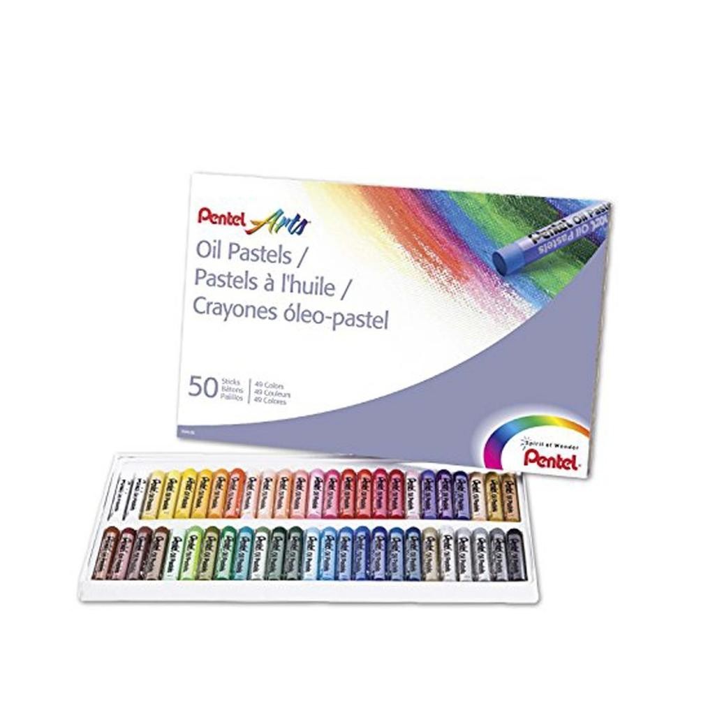 

Pentel Oil Pastel Crayon Krayon 50 (50 Stick/49 Color) Terlaris