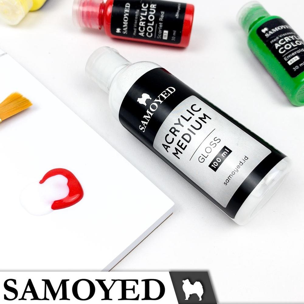 

SAMOYED ACMD Cairan Pengencer Cat Lukis Akrilik / Acrylic Painting Medium / Varnish 100 ml Terlaris
