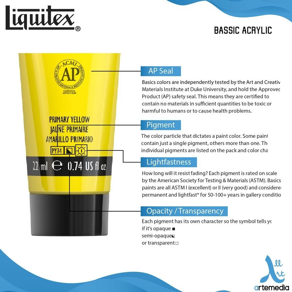 

Liquitex Acrylic B118ml Acrylic Color Paint Cat Akrilik - 02/02 Terlaris