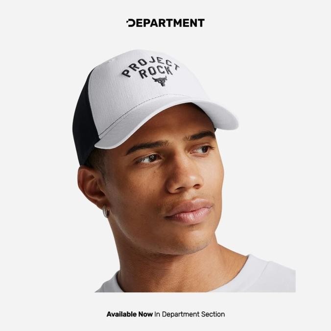 Murah Topi Under Armour Men`S Project Rock Trucker Hat 1369815100 Original