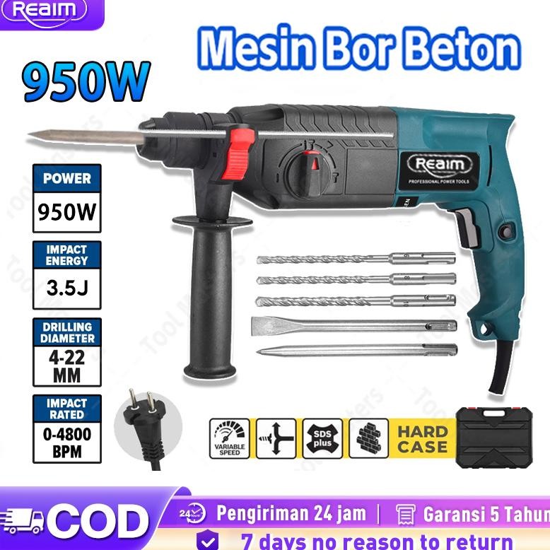 termurah reaim rotary hammer drill mesin bobok beton jack hammer drill