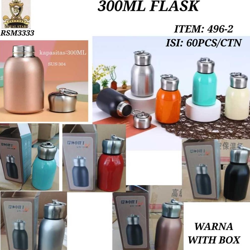 

thermos termos mini 300 ml double wall model lonceng sapi tahan panas dan dingin lama indihe ( kualitasnya sesuai harga) cocoknya untuk promosi RB07
