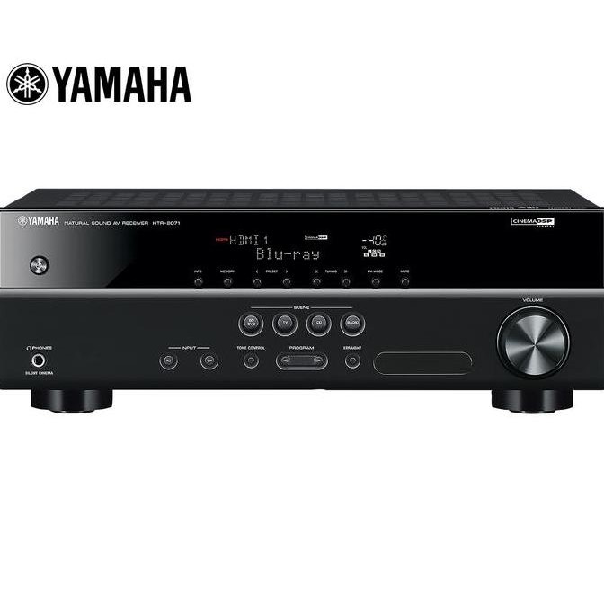 YAMAHA HTR 2071 5.1CH HD AUDIO HOME THEATER RECEIVER ORIGINAL DAN TERPERCAYA