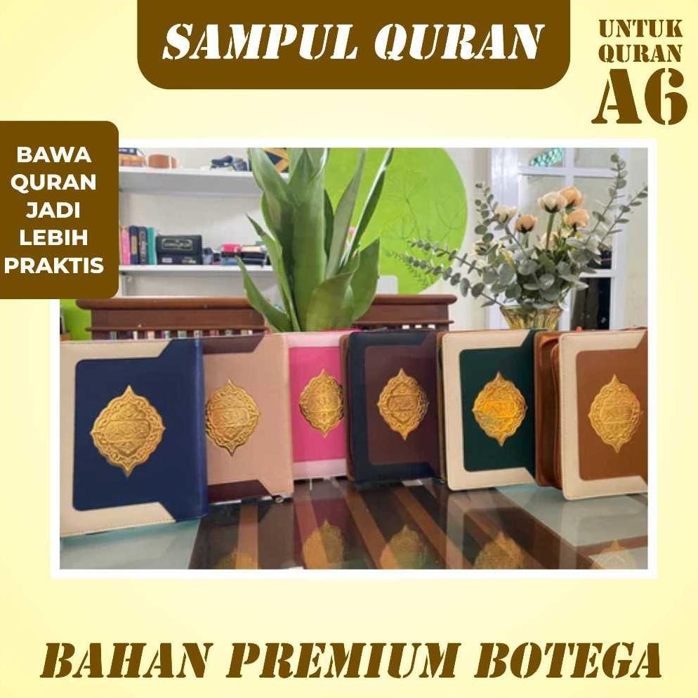 

Sampul Alquran A6 - Untuk Quran A6 - Cover Al Quran Eksklusif Bahan Botega Premium RB07