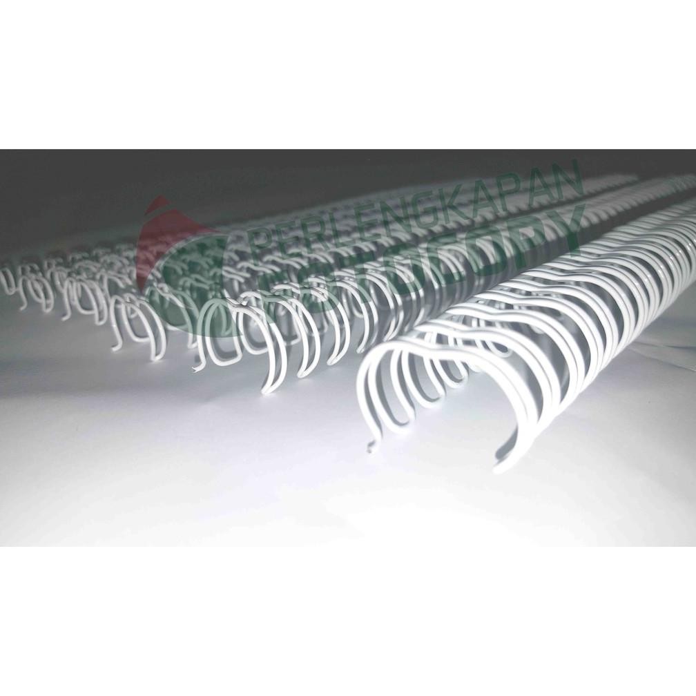 

Spiral Kawat 3:1 F4 - 7/16 Termurah, Hitam/Putih RB07