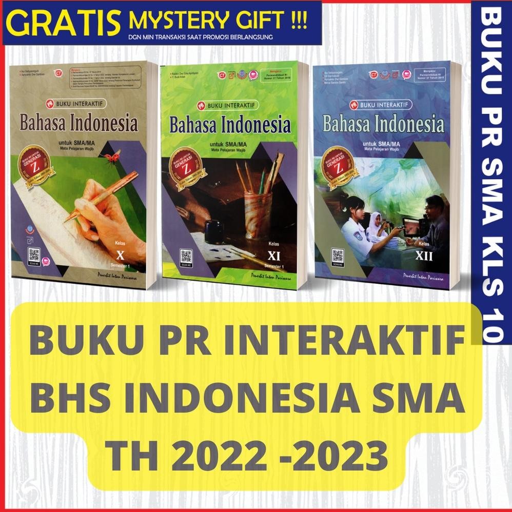 

BUKU PR/LKS INTERAKTIF BAHASA INDONESIA SMA KELAS 10,11,12 INTAN PARIWARA RB07