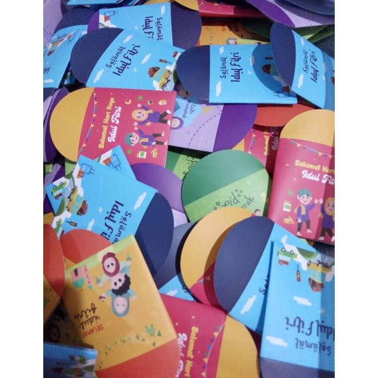 

Baru Amplop Angpao Lebaran Lucu Unik Motif Kartun Anak Isi THR Idul Fitri