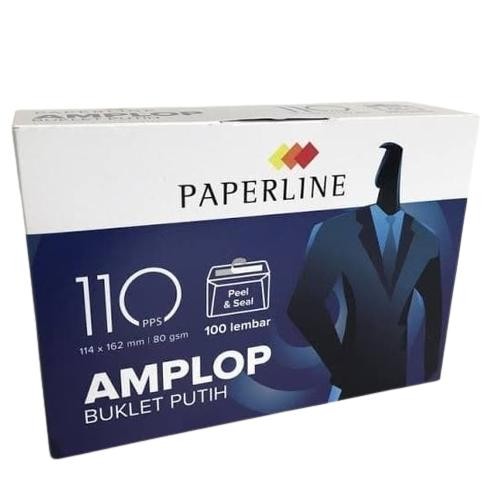 

Amplop Putih Paperline 110 PPS Uk. 114 x 162 mm RB07