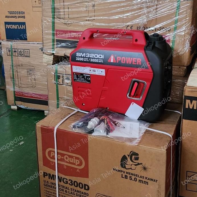 

Terlaris Silent Genset Inverter 3000 Watt Ipower International Brand From Usa