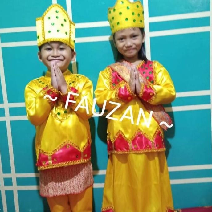 Baju Adat Anak Gorontalo Tk Sd // Pakaian Adat Gorontalo