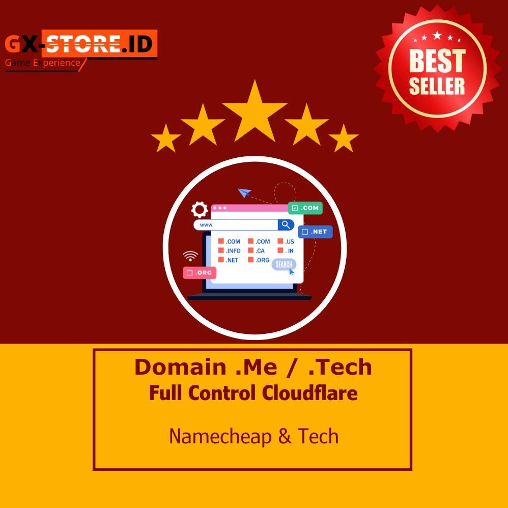 Domain untuk hosting tersedia ( .me / .tech ) - harga untuk 2 domain