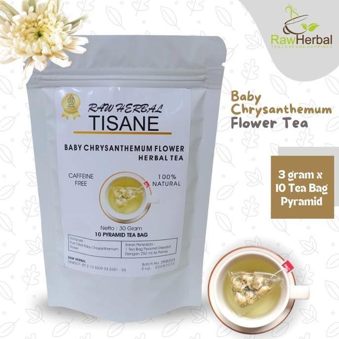 

SALE!!! Baby Chrysanthemum Flower Tea (3gr x 10 Tea Bag Pyramid)