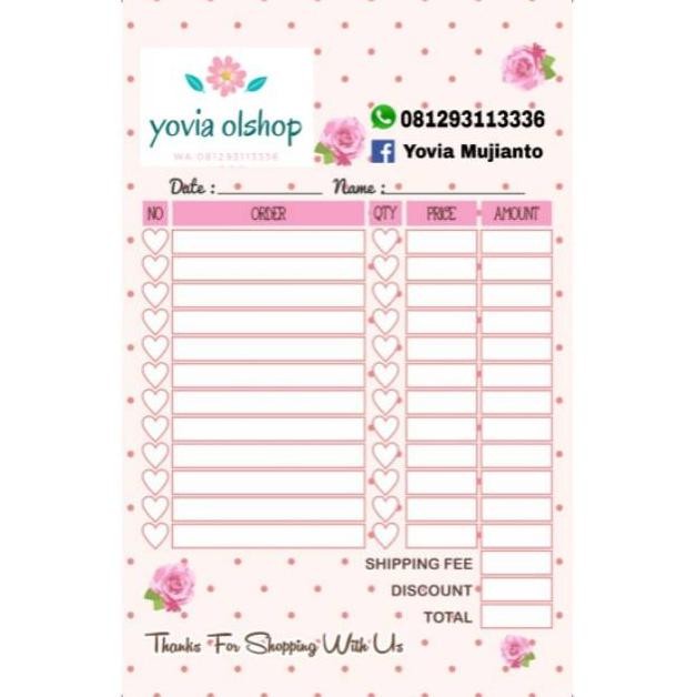 

(ISI 100) NOTA FLOWER RB07