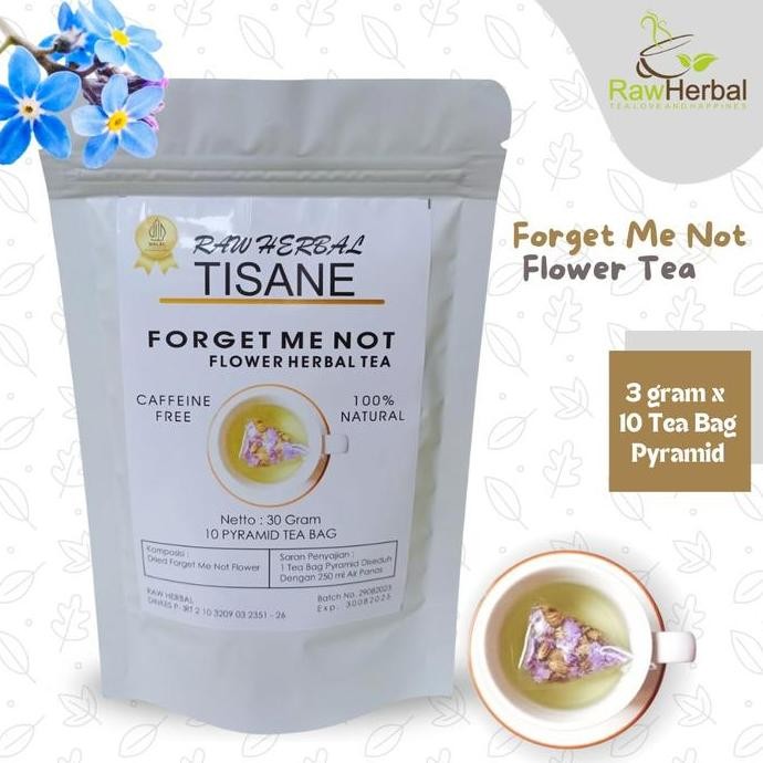 

SALE!!! Forget Me Not Flower Tea / Tea Bag Pyramid (3gr x 10 Tea Bag Pyramid)