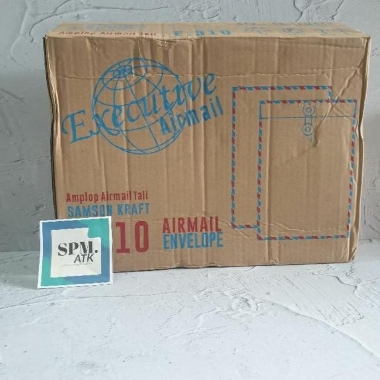 

Baru Amplop Tali Executive 310 Airmail - 10 Box Map Lamaran Kerja Premium