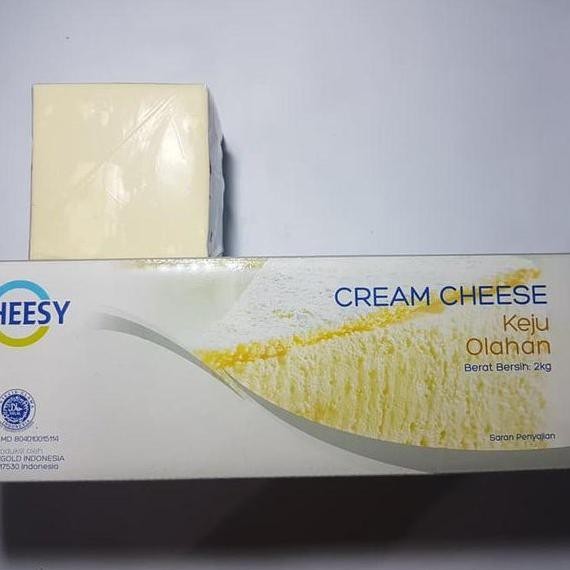 

Baru Cheesy Cream Cheese 1kg Repack - Keju Korean Garlic Bread Viral