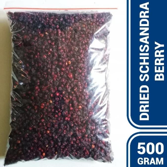 

SALE!!! Premium Quality Dried Schisandra Berry / Wu Wei Zi / Omija - 500 Gram