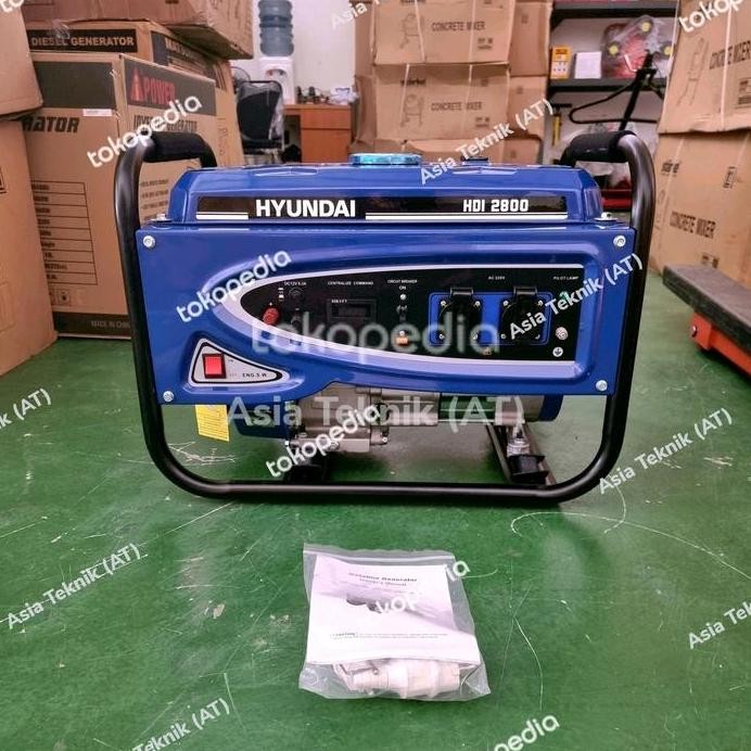 

Terlaris Engine Genset Hyundai 2000 Watt Hdi 2800 Original Terlaris