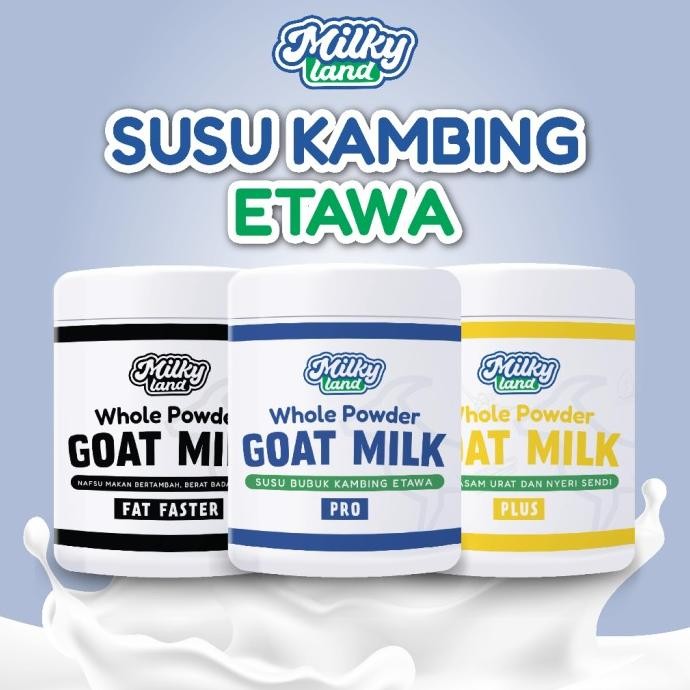 

(Expert) Susu Kambing Etawa Solusi Asam Urat dan Nyeri Sendi BPOM 500gr - Milkyland