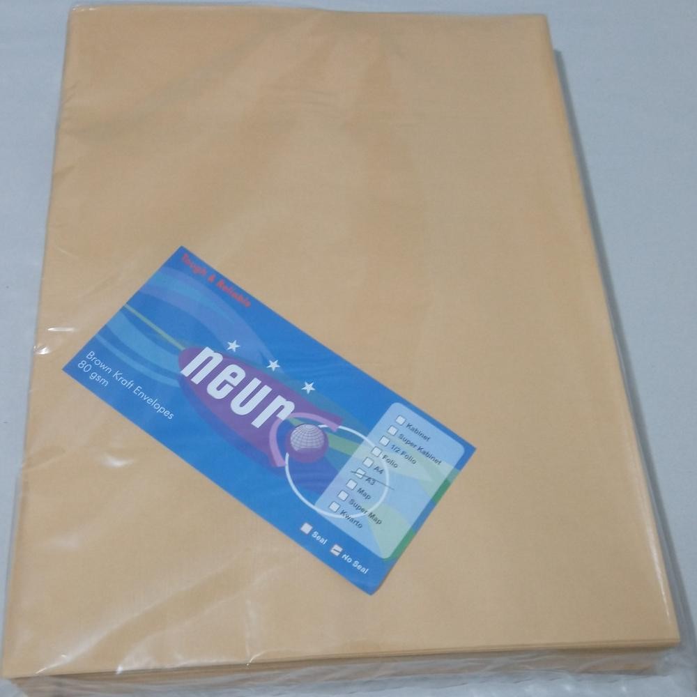 

Baru Amplop Coklat NEURO A3 | Amplop Arsip Besar Dokumen Tebal