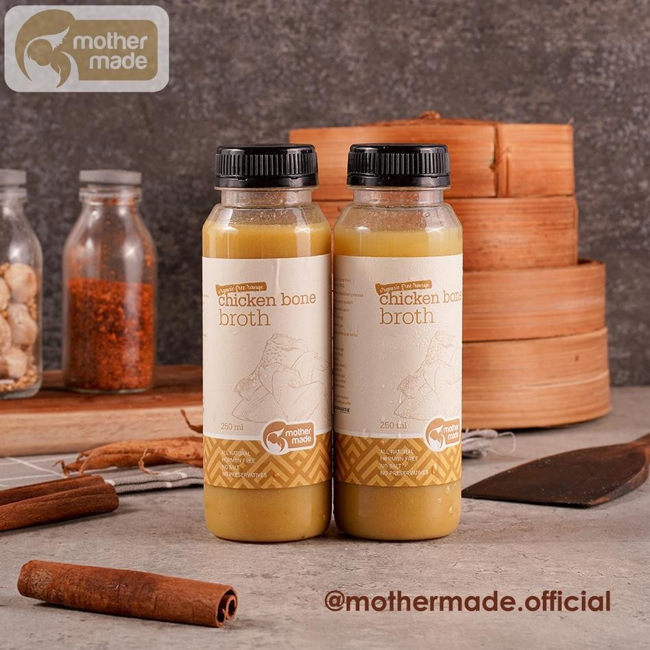

Organic Chien Bone Broth Kaldu Ayam Kampung Organik Mpasi 2X250Ml