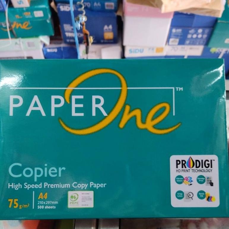 

Sale! Kertas A4 75Gsm Paper One - Isi 5 Rim - Kertas Hvs Premium