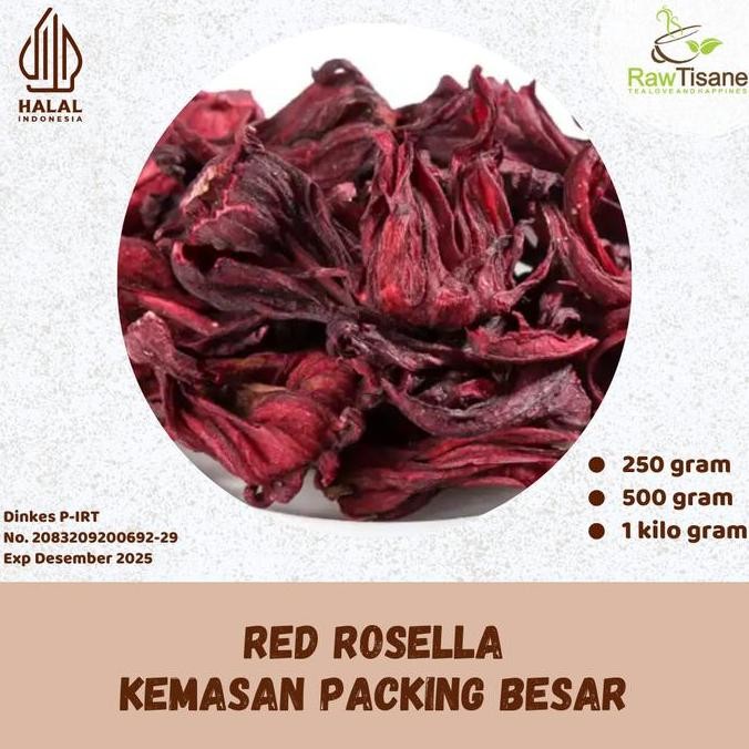 

SALE!!! Red Rosella Tea / Teh Bunga Rosella Merah - 500 Gram