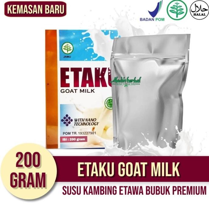 

(Expert) Walatra ETAKU Goat Milk Original - Suplemen Menjaga Kesehatan Tulang Alami Asli Susu Etawa