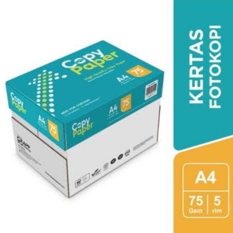 

Sale! Grosir Kertas Hvs A4 75Gsm - 1 Dus Isi 5 Rim - Harga Termurah