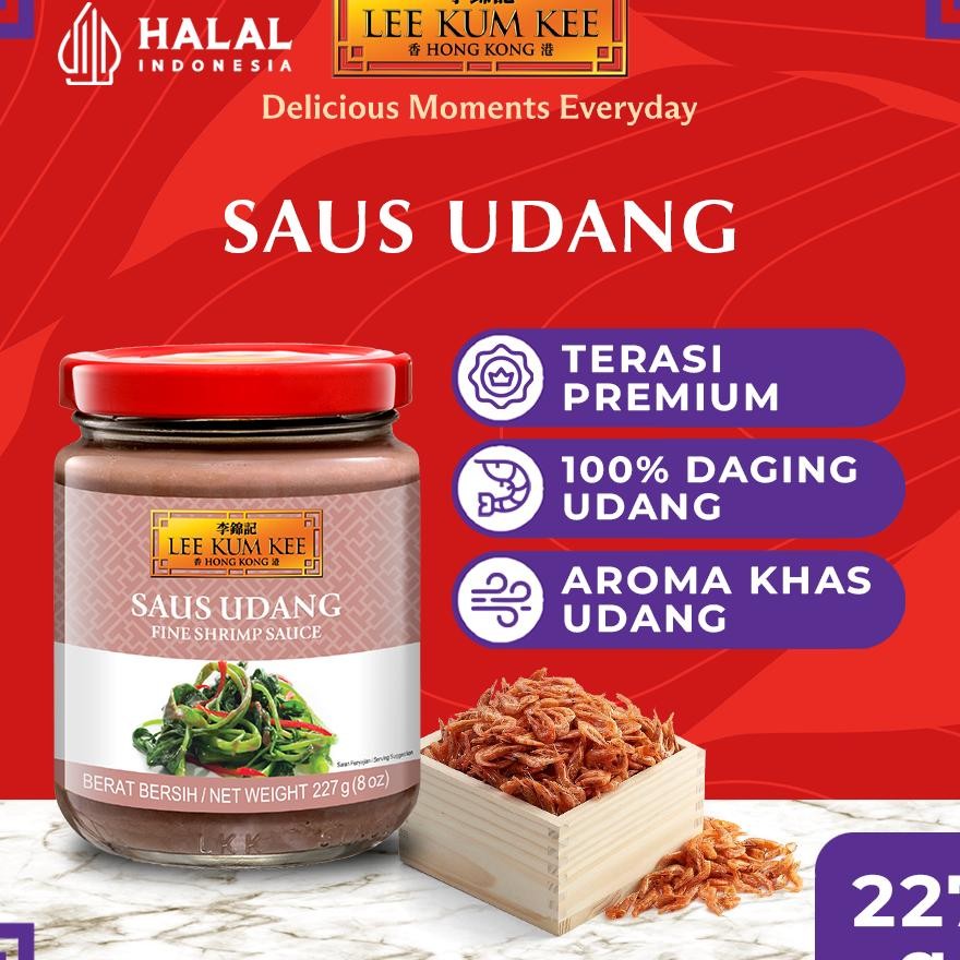 

Lee Kum Kee Saus Udang Terasi Fine Shrimp Sauce 227 Gr