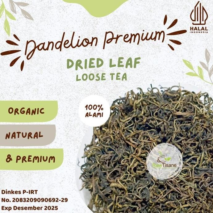 

SALE!!! Dried Wild Dandelion Organic Premium 50 Gram