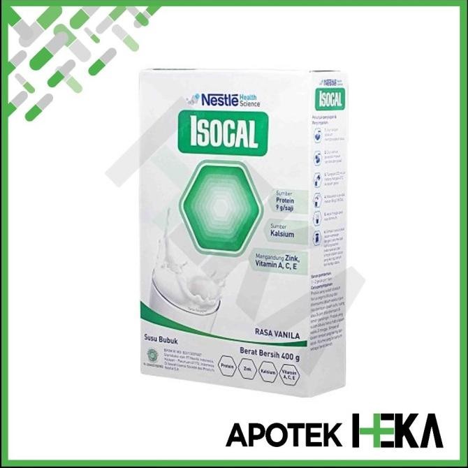 

(Expert) Isocal 400 g - Susu Nutrisi Tinggi Protein Kalsium Zinc Vitamin (BANDUNG)