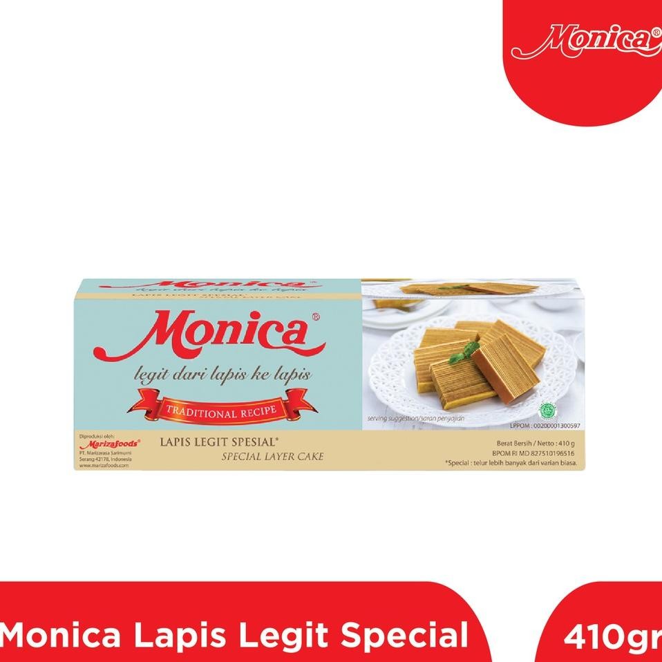 

Kn 301 Monica Lapis Legit Spesial 410Gr Tanpa Pemanis Buatan
