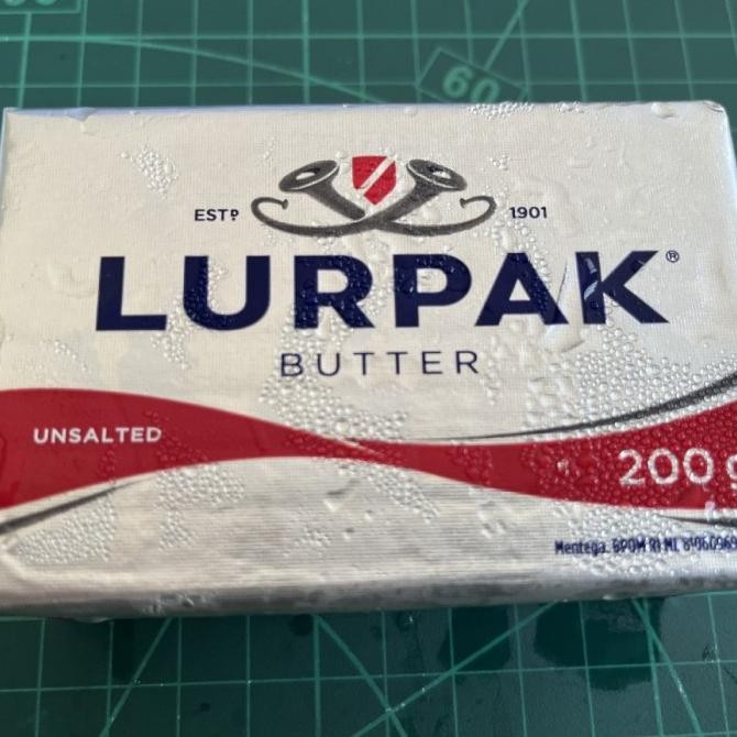 

(Expert) Lurpak Unsalted butter 200gr Danish butter mentega tawar