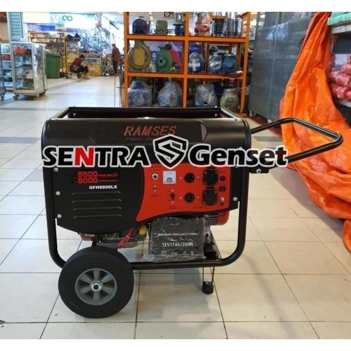 

Terlaris Genset 5000 5500 Watt Ramses Gfh8800Lx