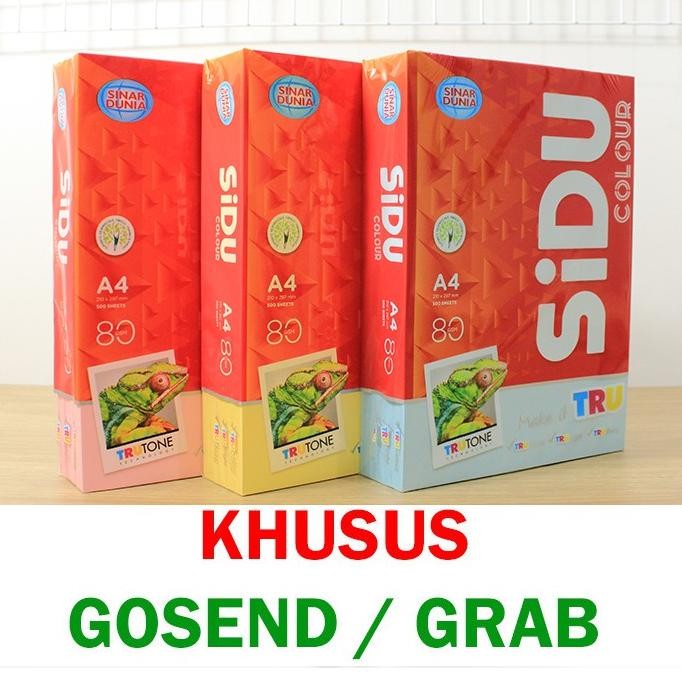 

Sale! Kertas Hvs A4 80Gsm Sinar Dunia 1 Rim - Kertas Fotocopy & Print