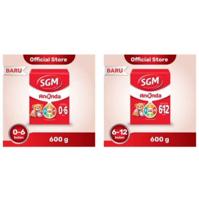 

(Expert) SGM ANANDA 0 6 BULAN 6 12 BULAN 600G