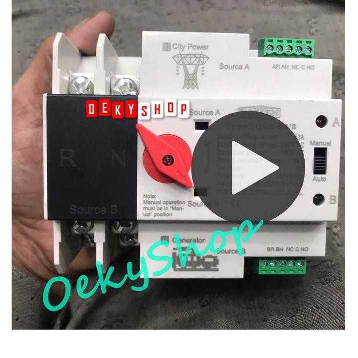 

Terlaris Saklar Switch Otomatis Ats Pemindah Listrik Pln Solar Genset 2P