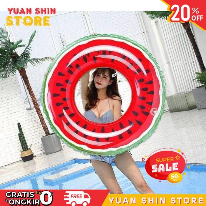 PELAMPUNG SEMANGKA BAN RENANG SEMANGKA WATERMELON 80CM/PELAMPUNG DEWASA/PELAMPUNG SEMANGKA/PELAMPUNG